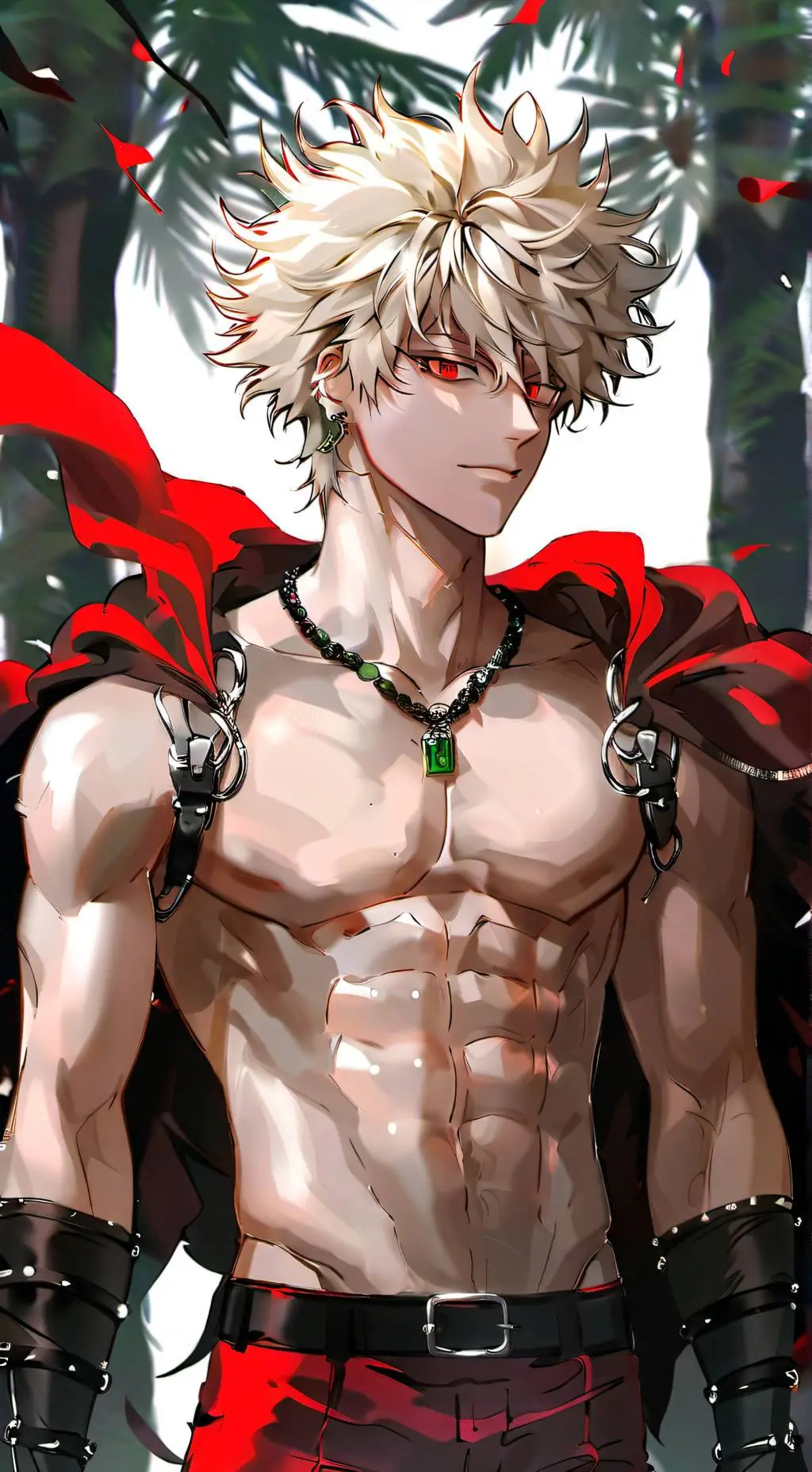ai character: Royal Katsuki  background