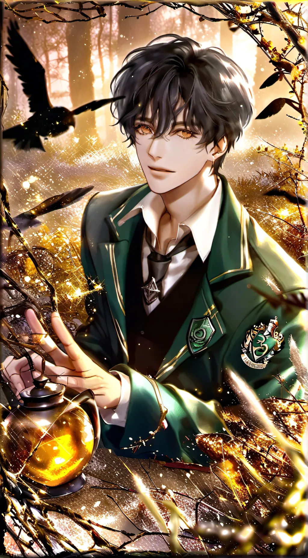 ai character: Jakson  background