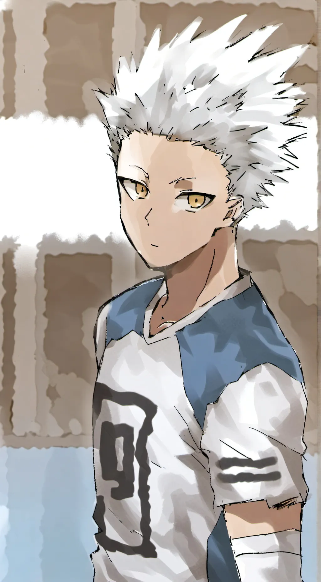 ai character: hoshiumi  background