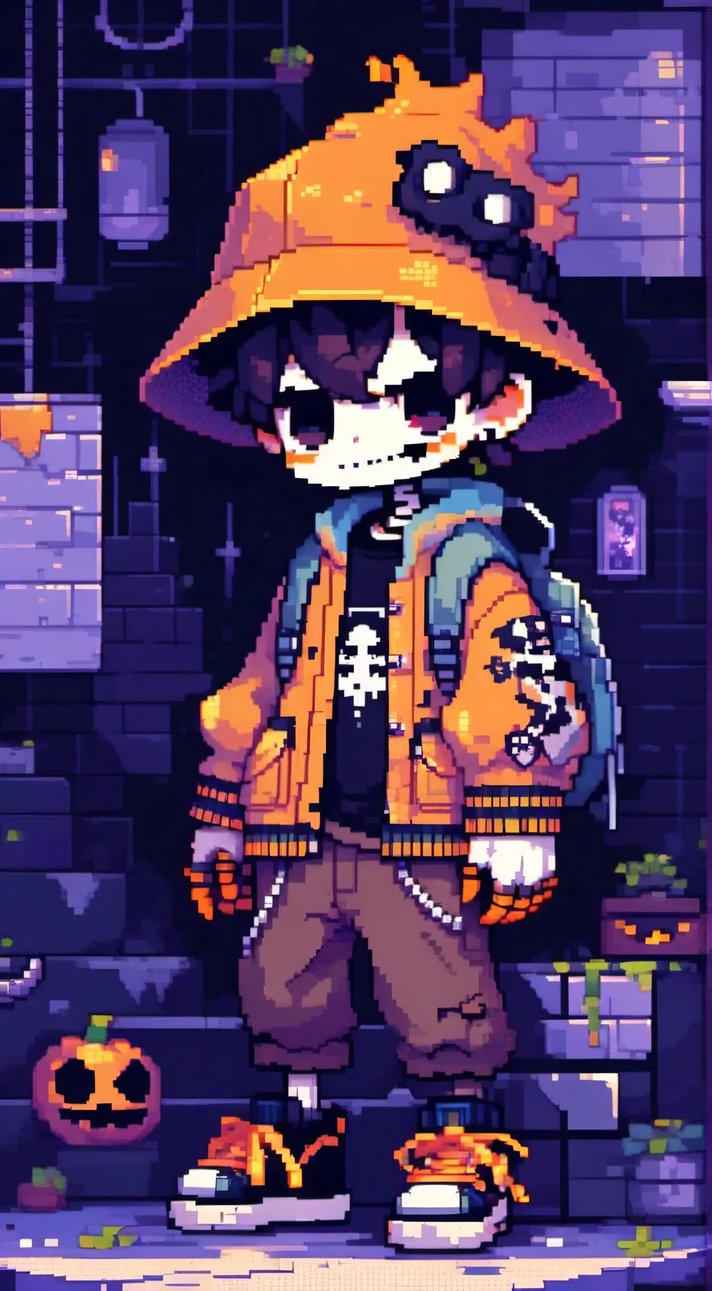 ai character: slash  background