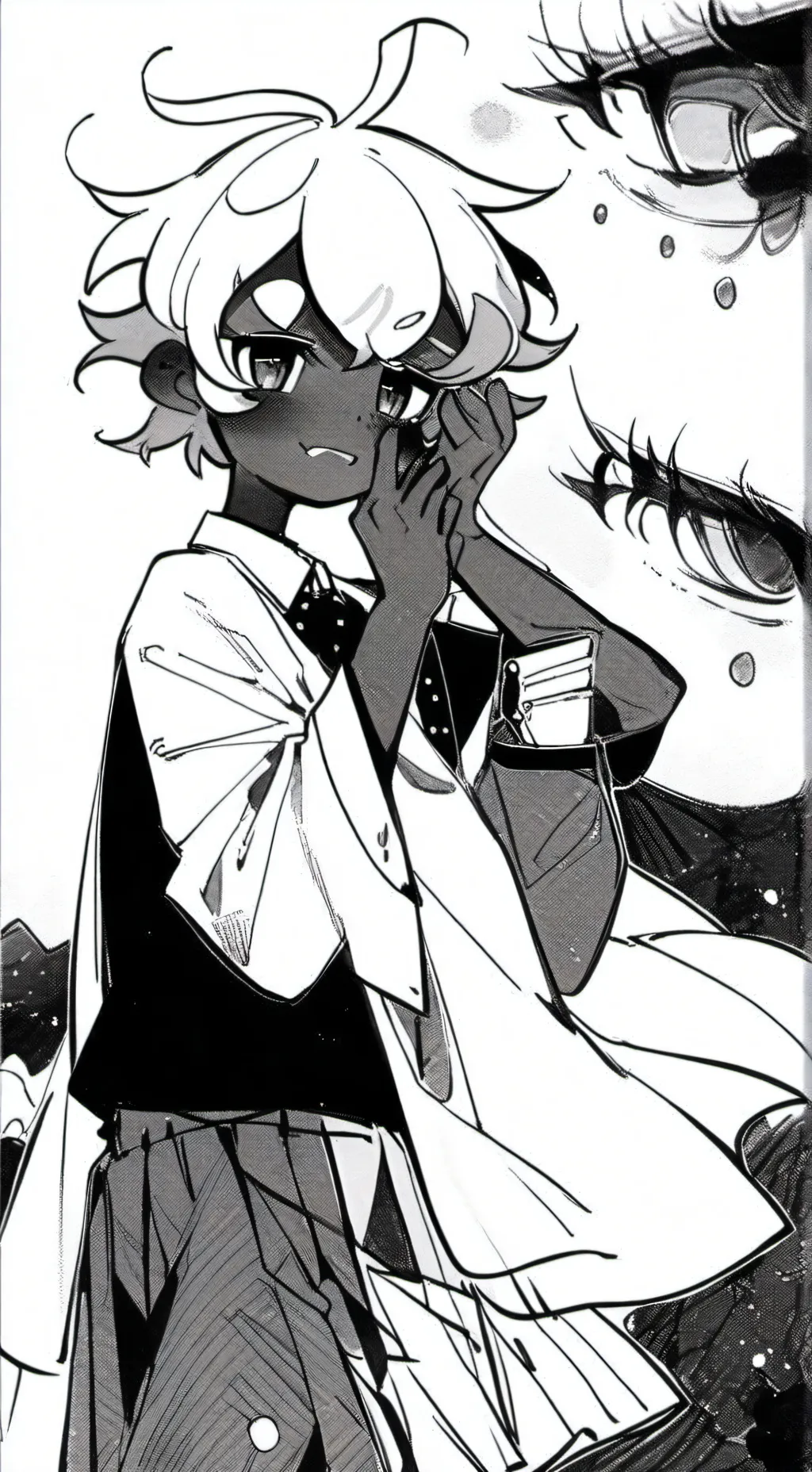 ai character: fruitcake  background