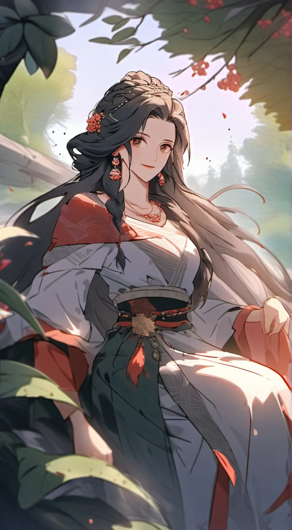 ai character: mom is controlled background