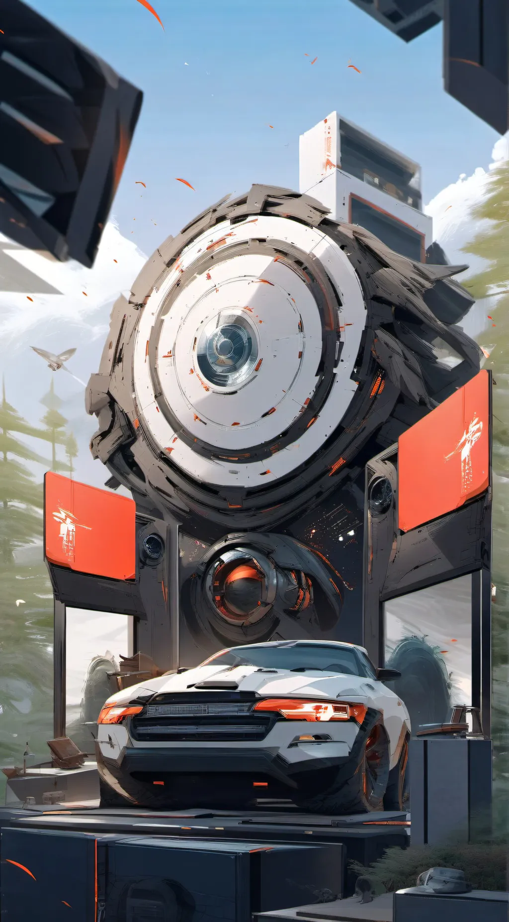 ai character: Titan real war 1 background