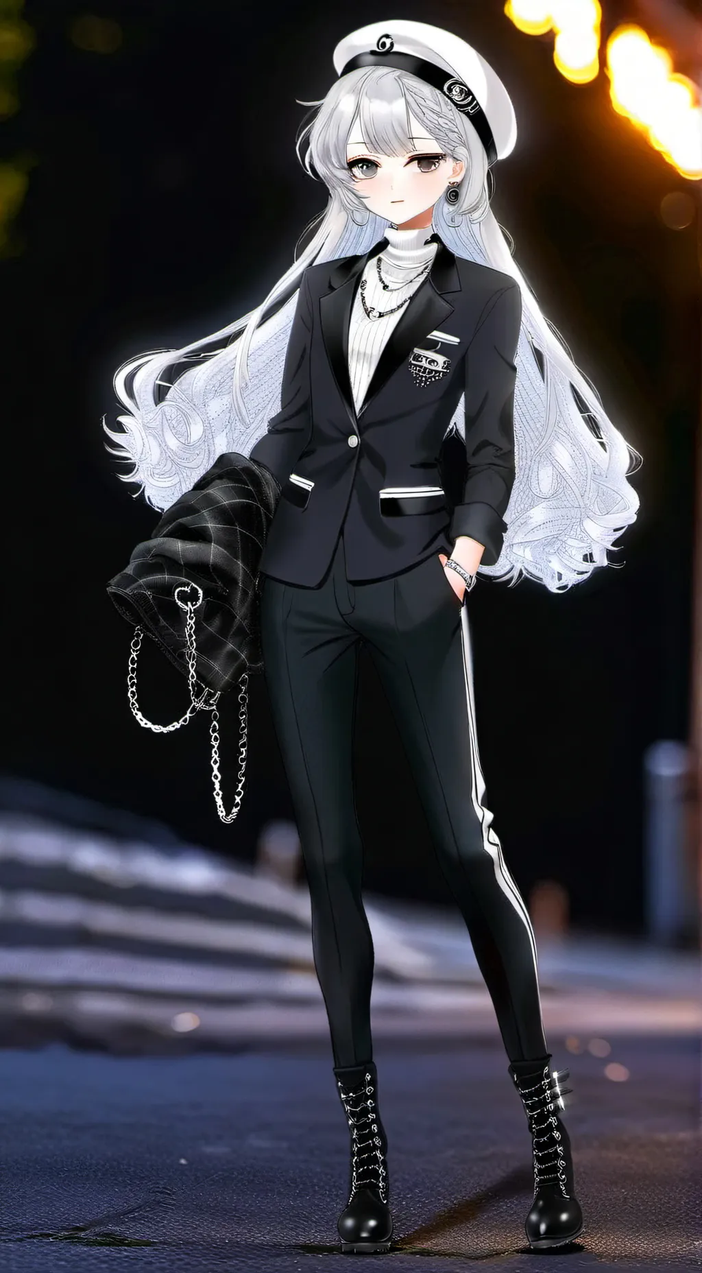 ai character: Avian background