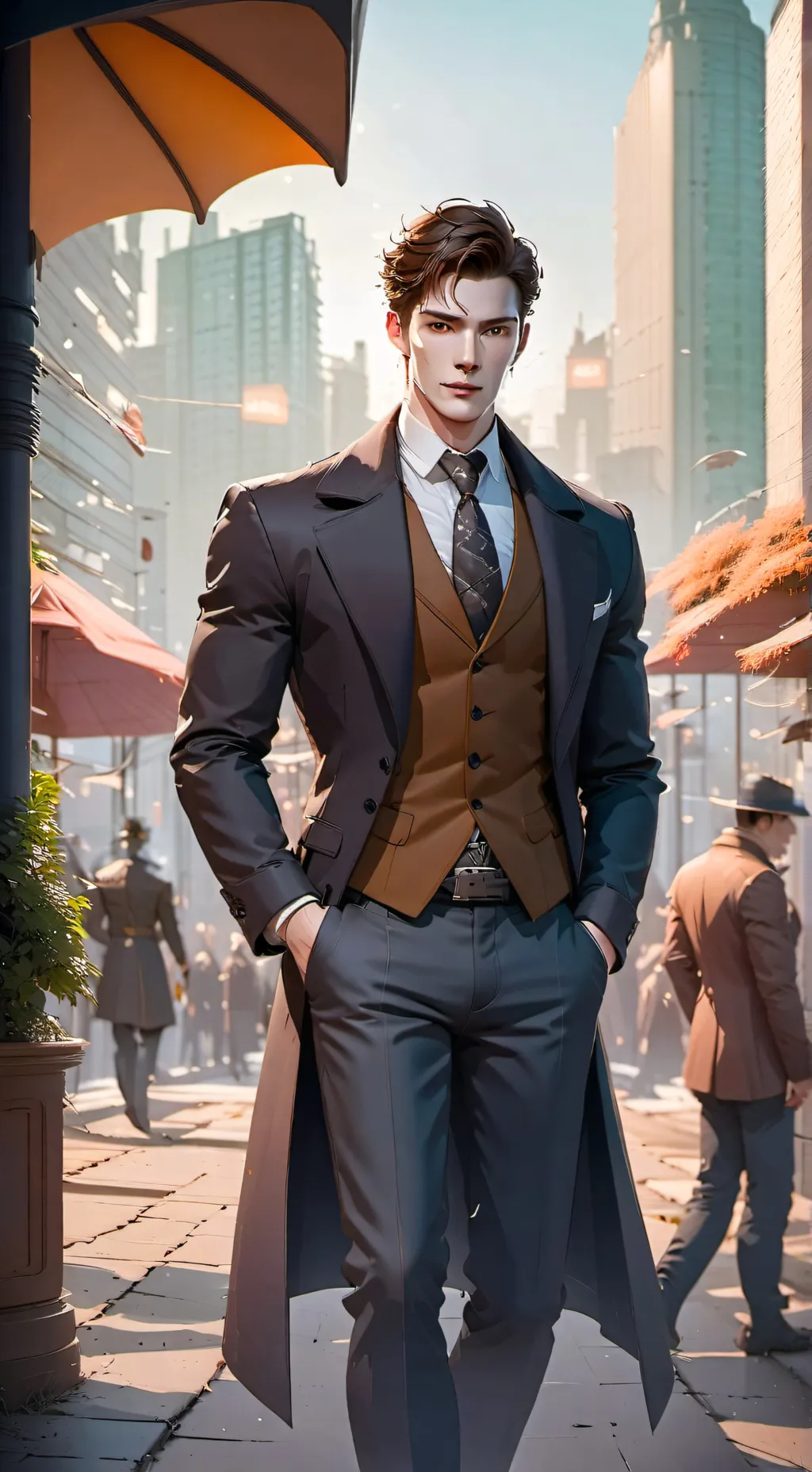 ai character: Scott Drake background