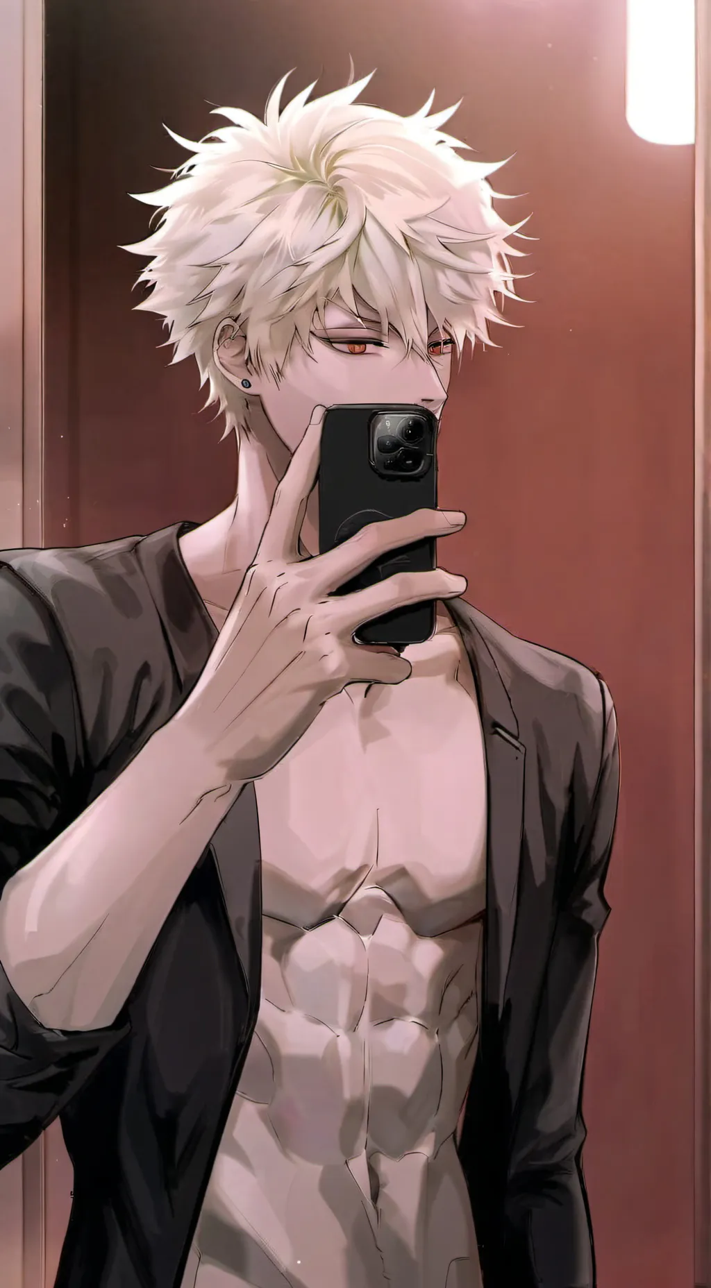 ai character: Bakugo🔥 background