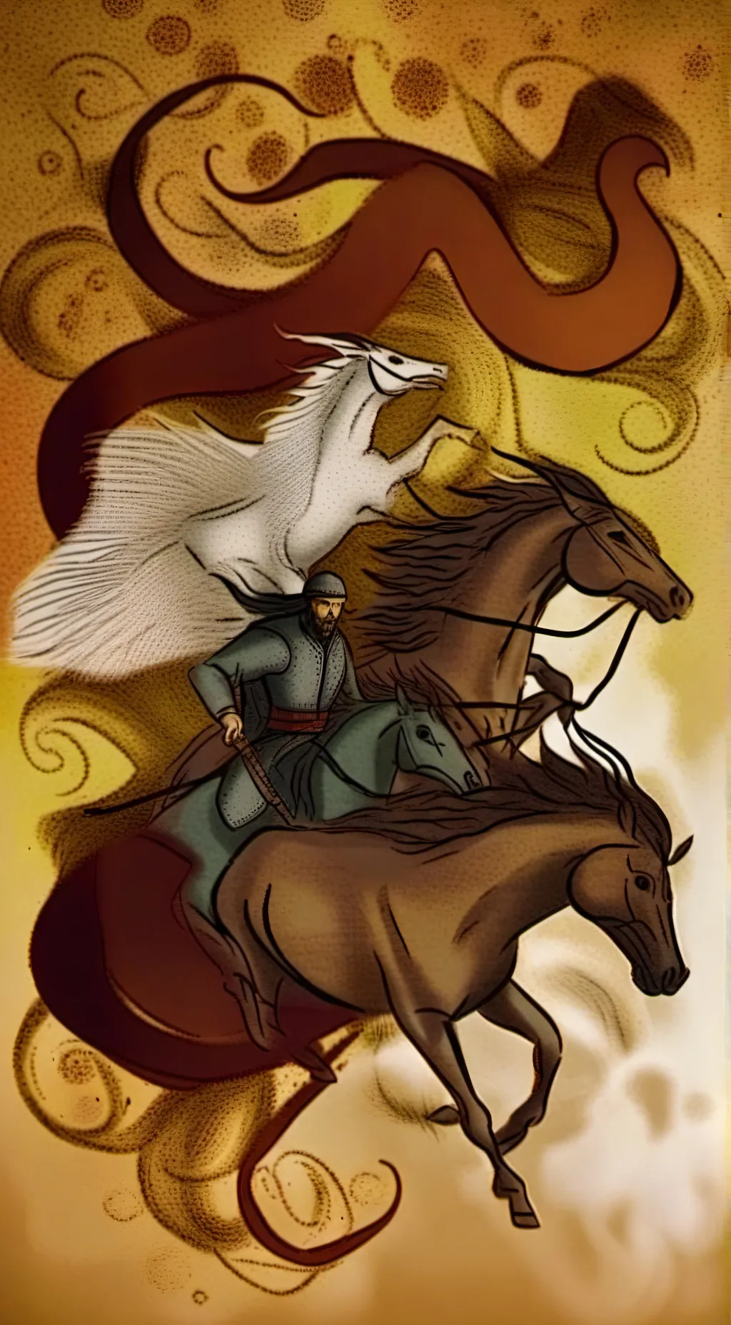 ai character: Rainbow Rocks mlp background