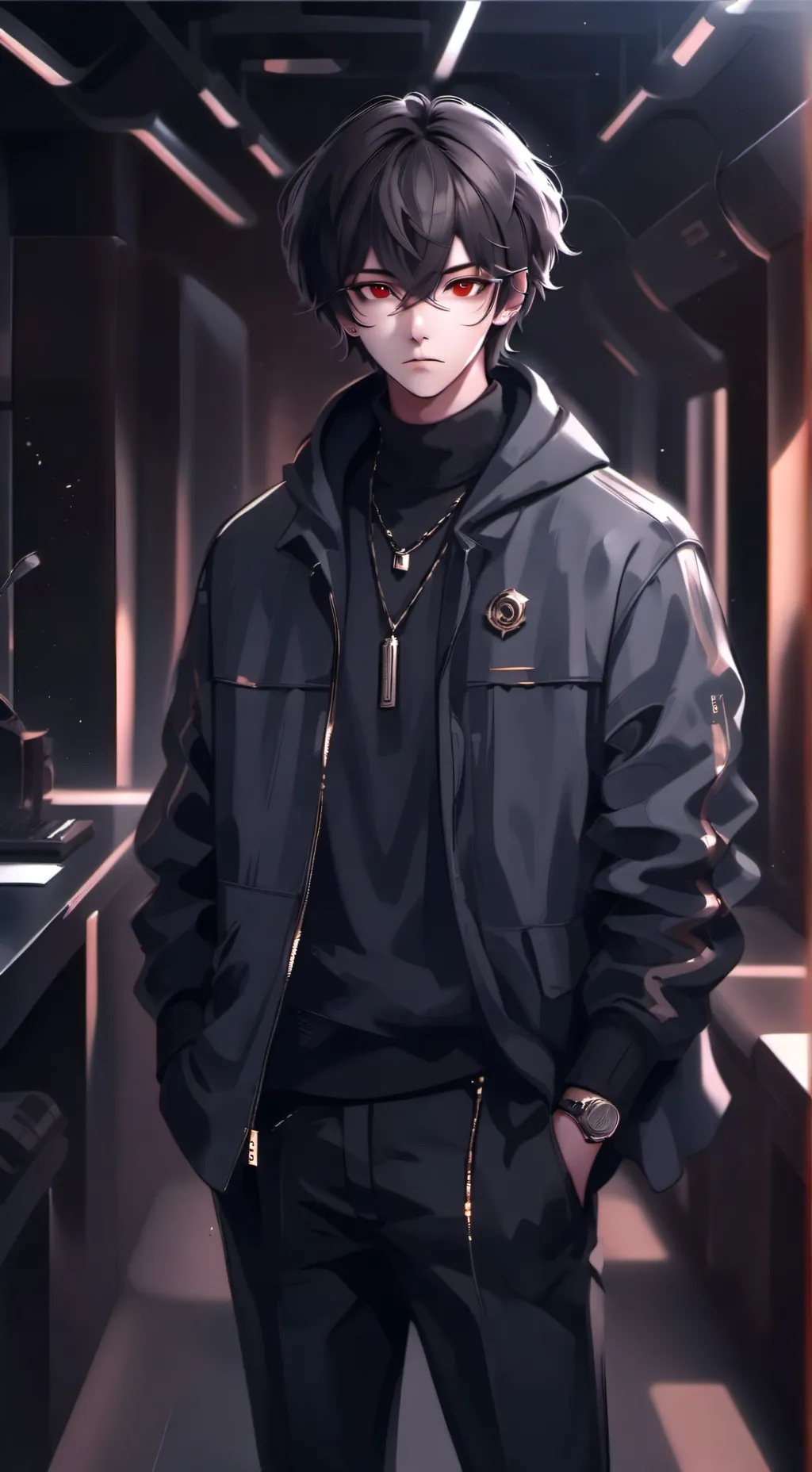 ai character: Kevin  background