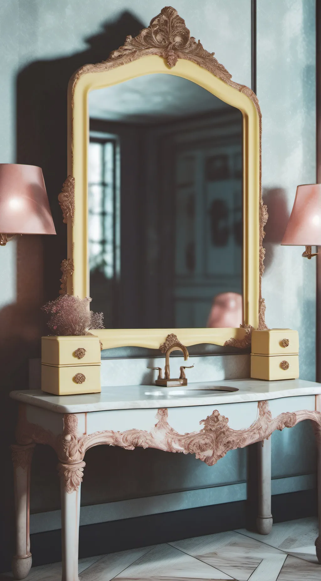 ai character: Glisten 🪞🎀 background