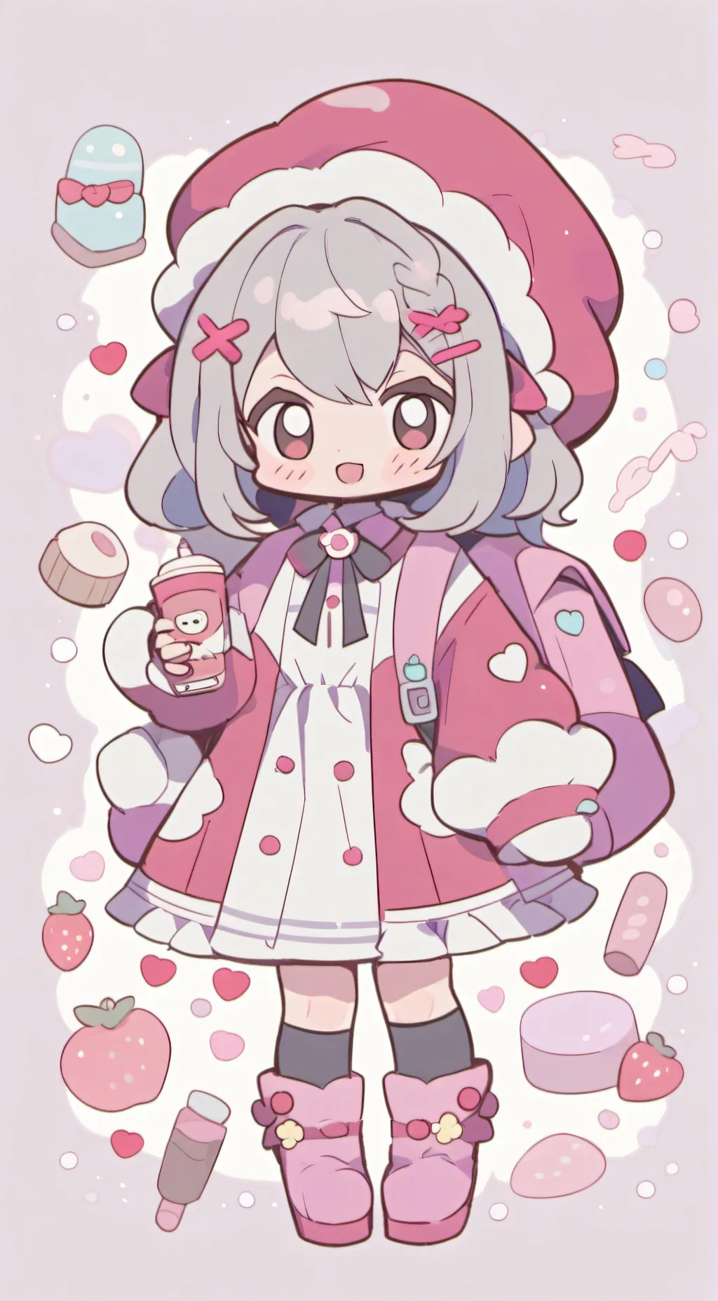 ai character: DSMP IN FOREST background