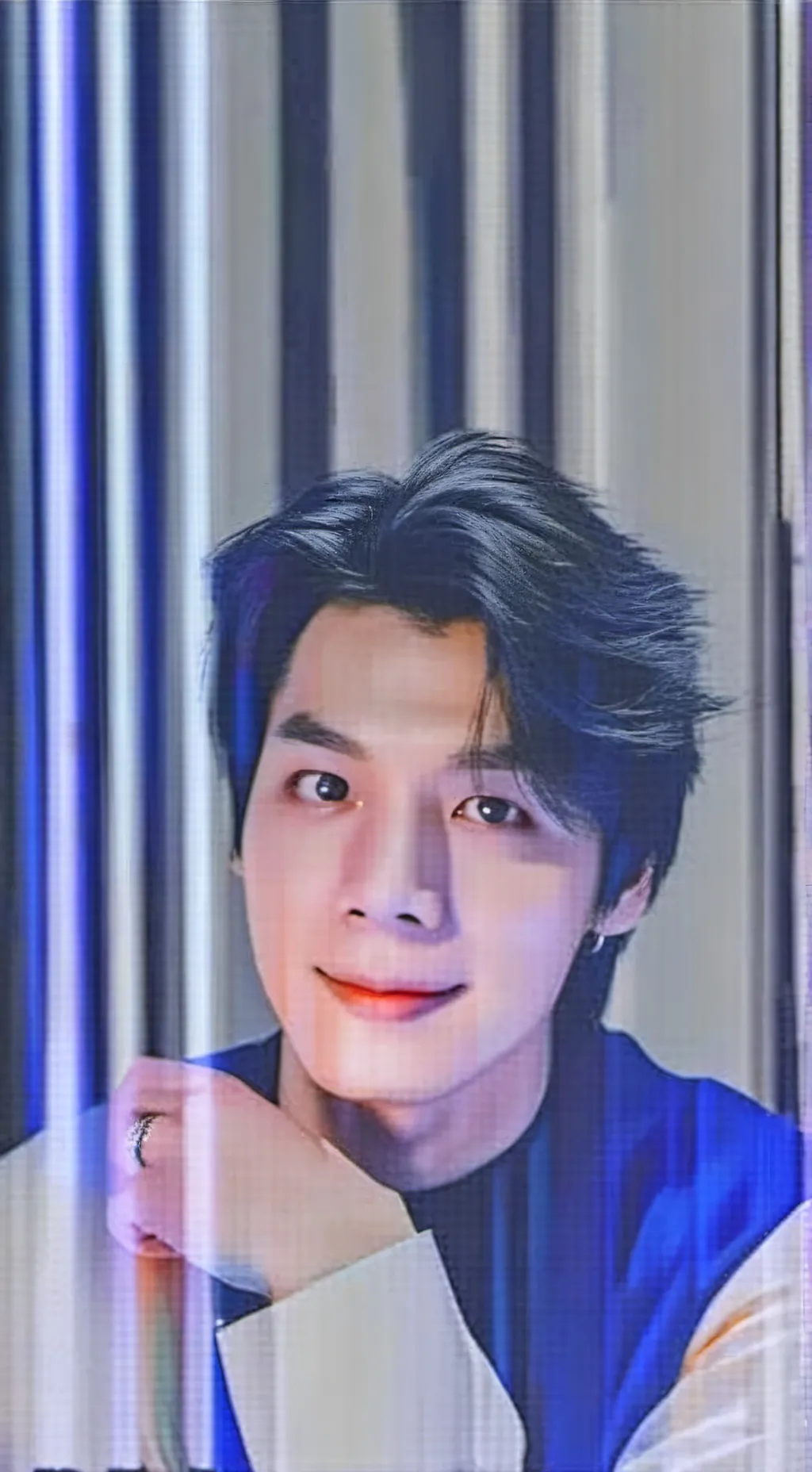 ai character: Pixel background