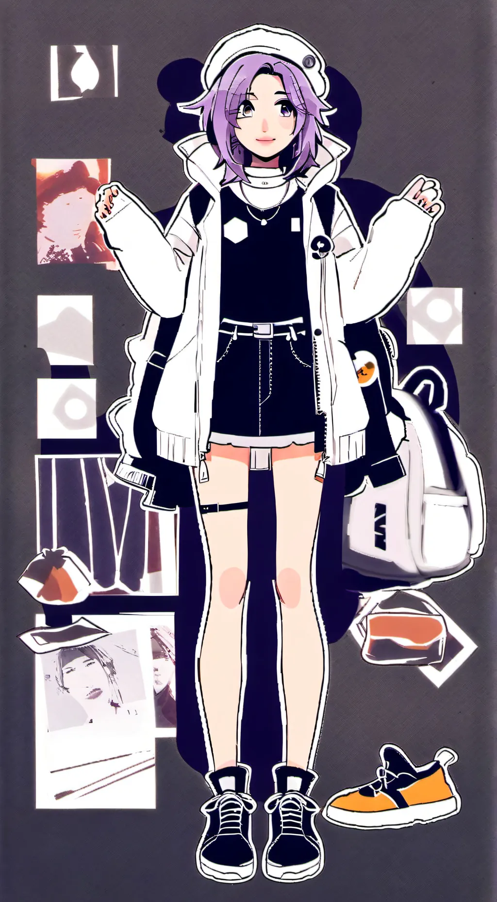 ai character: miracal  background