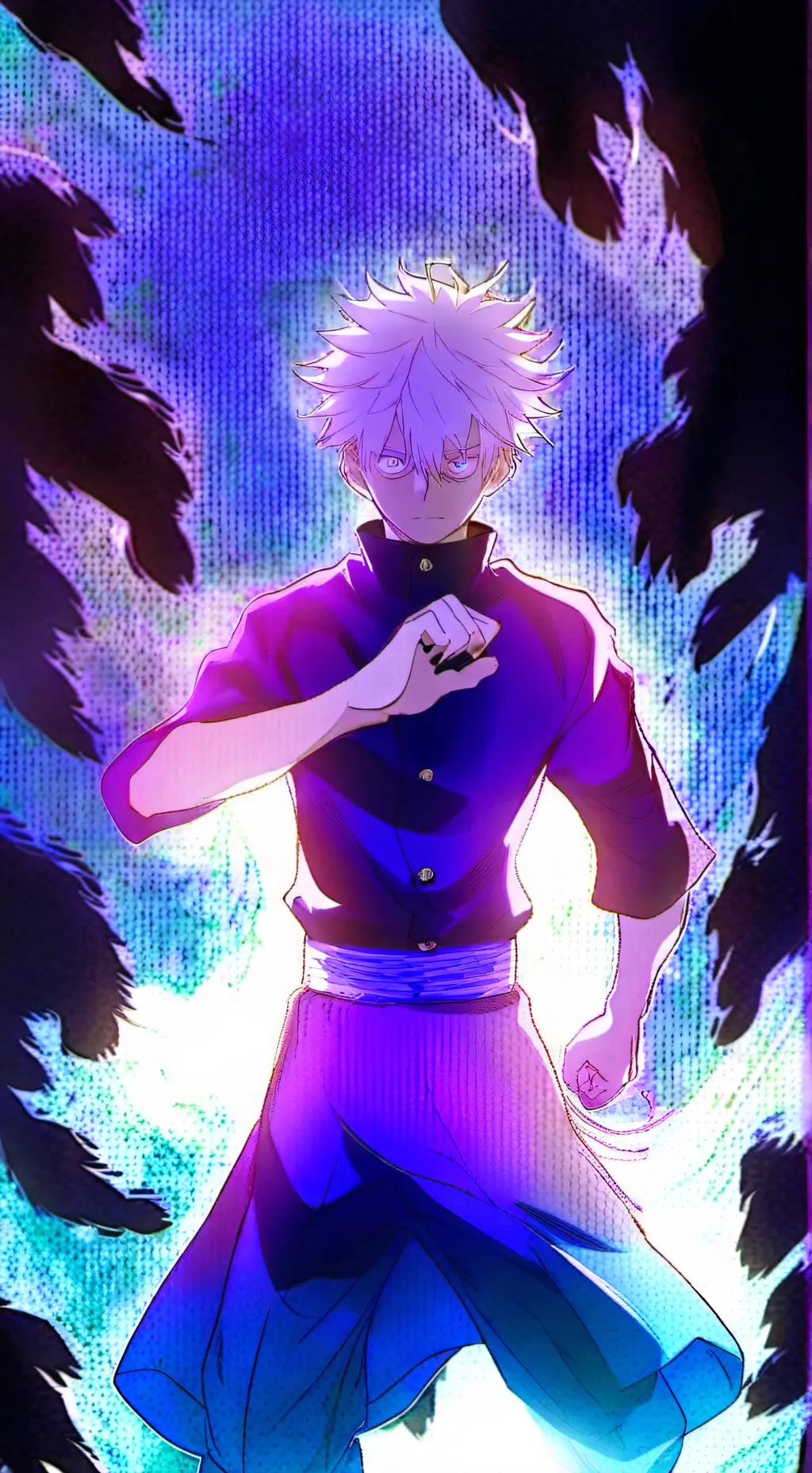 ai character: Gojo Satoru background