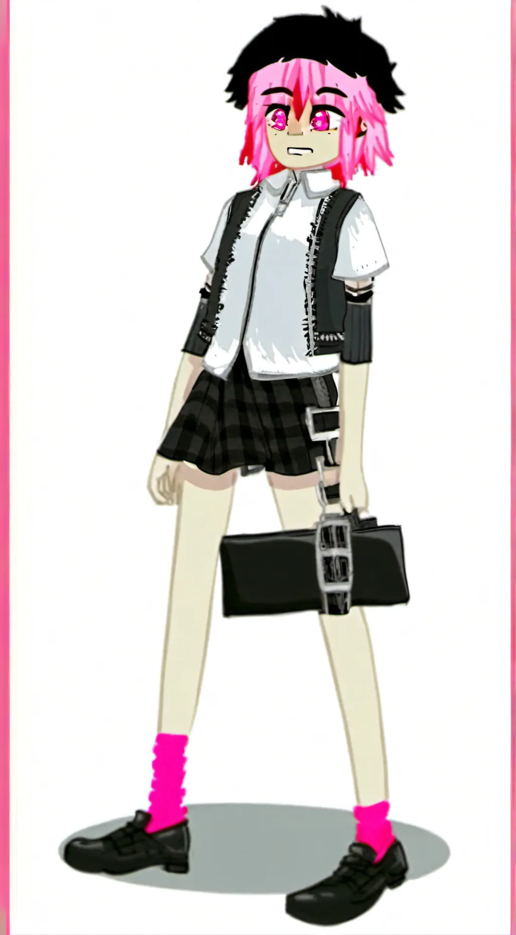 ai character: naomi idk? background