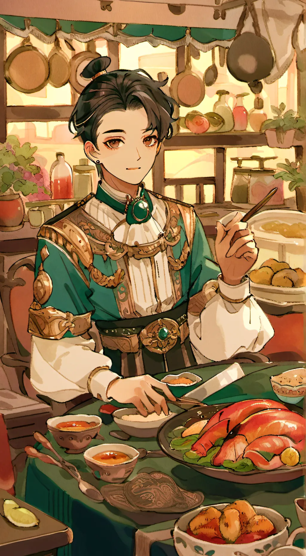 ai character: Pau💗💗y Toni 💋🤑💗💗 background