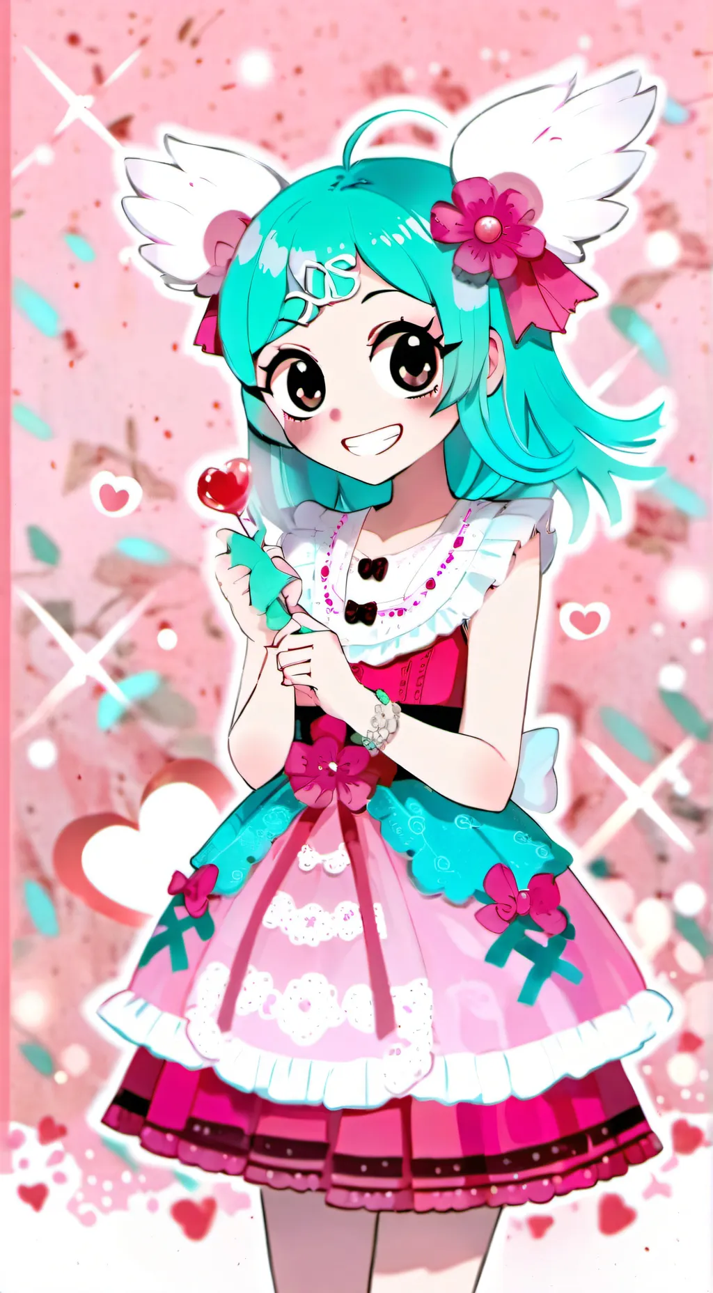 ai character: poppy   background