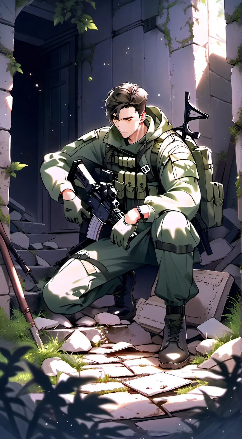 ai character: Sergeant Alexei background