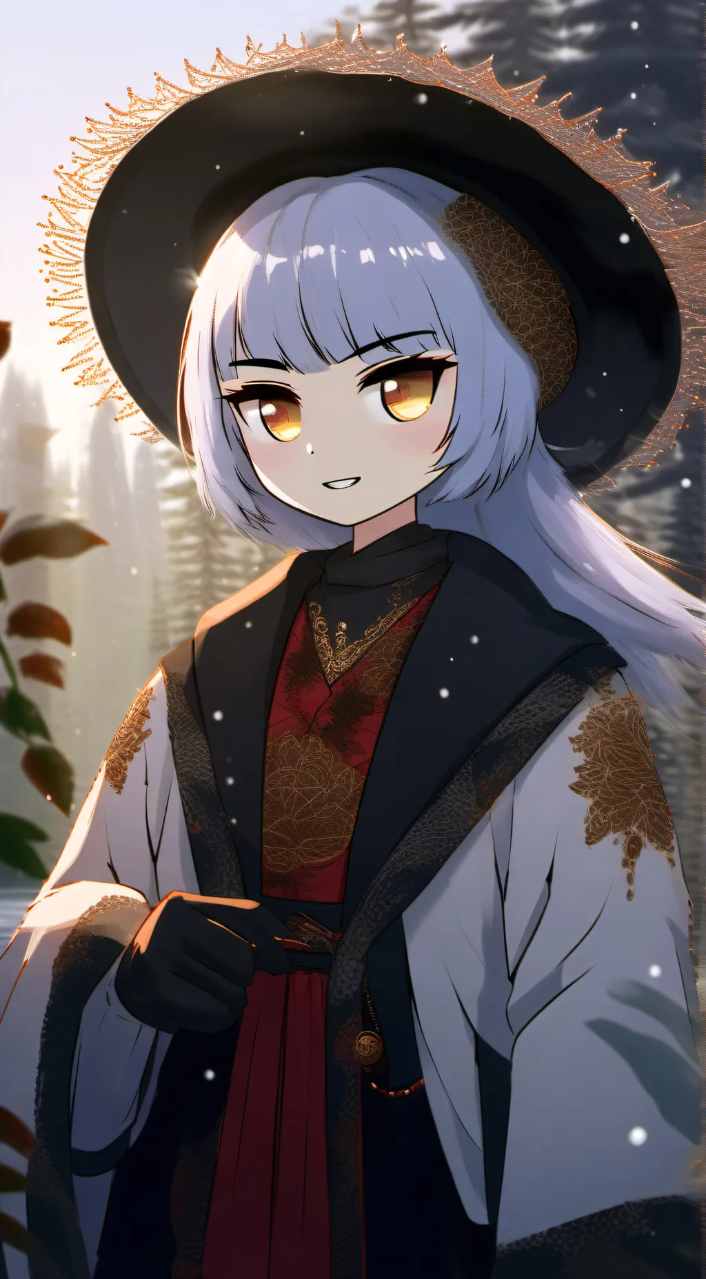 ai character: Lunar ØČƏÆÑ(OCEAN) background