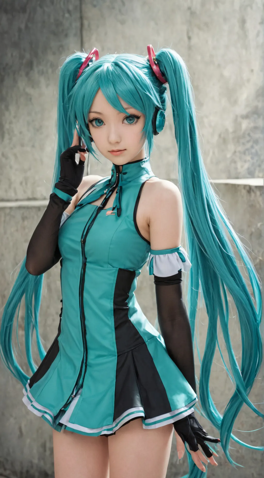 ai character: Vocaloid sleepover background