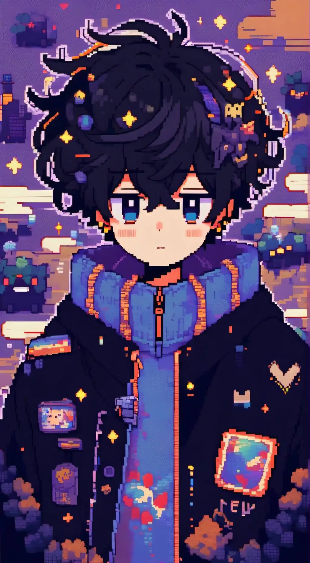 ai character: nacho y dagar background