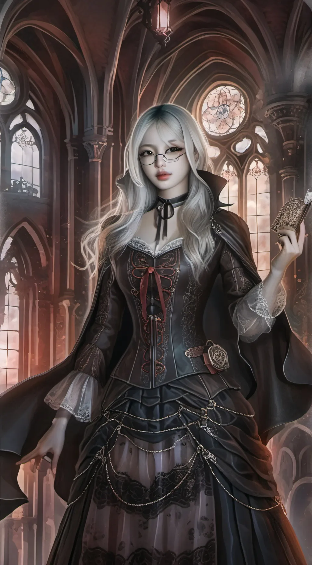 ai character: ur witch friend ★ background