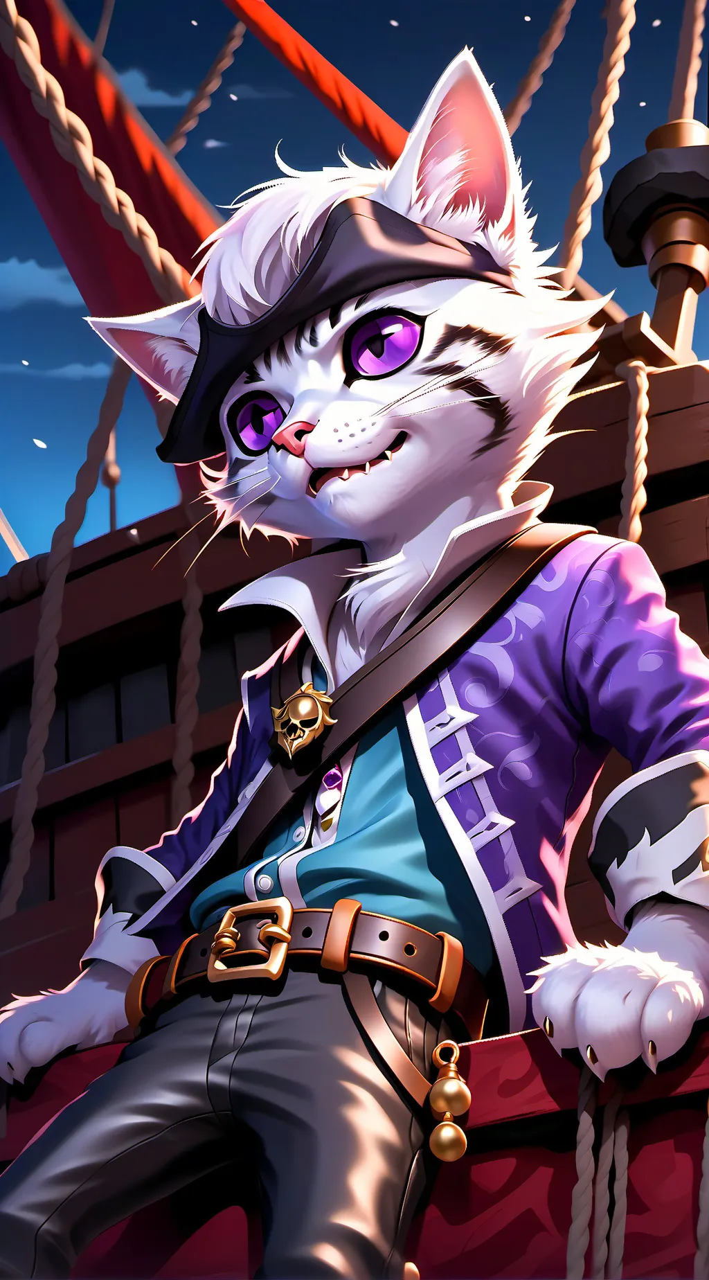 ai character: Cedric Jules background