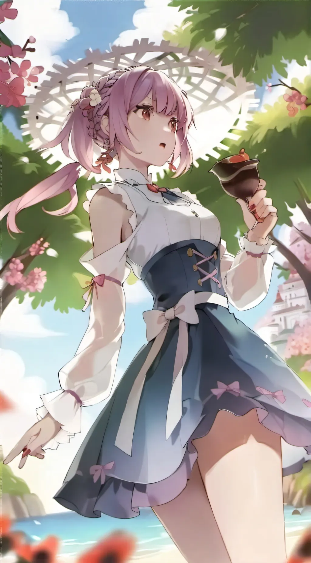 ai character: fear background