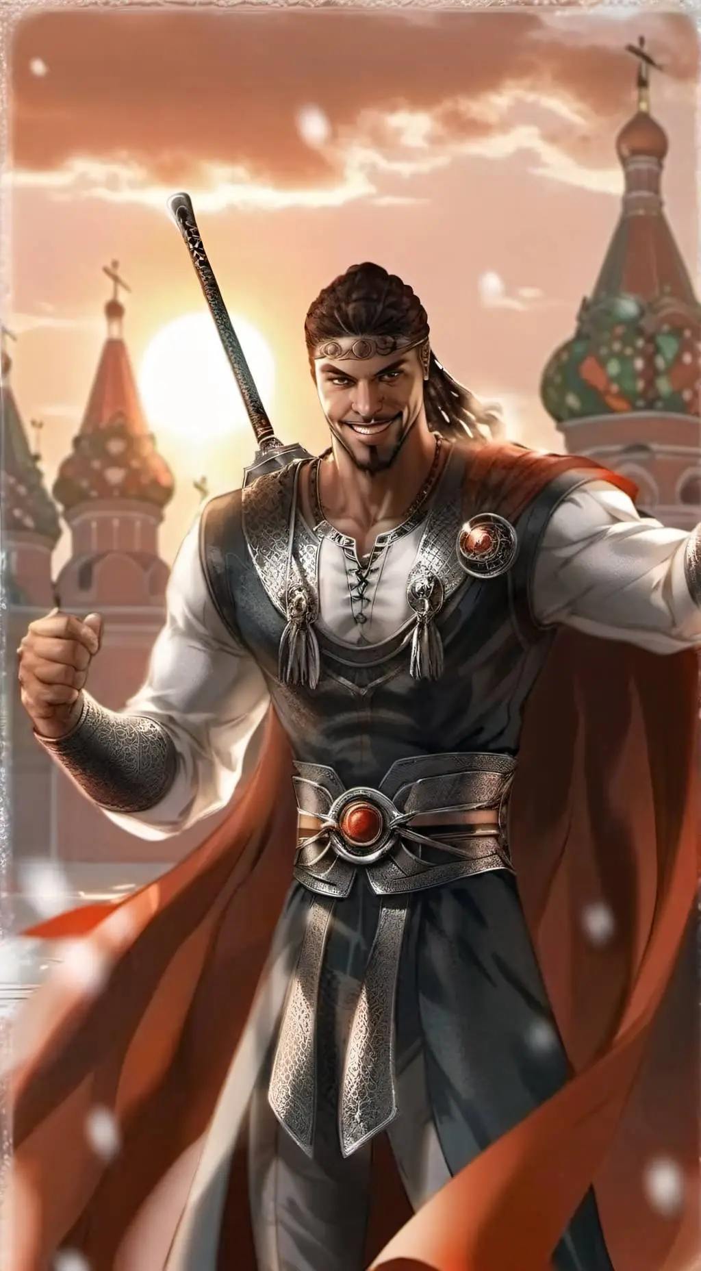 ai character: Руслан background