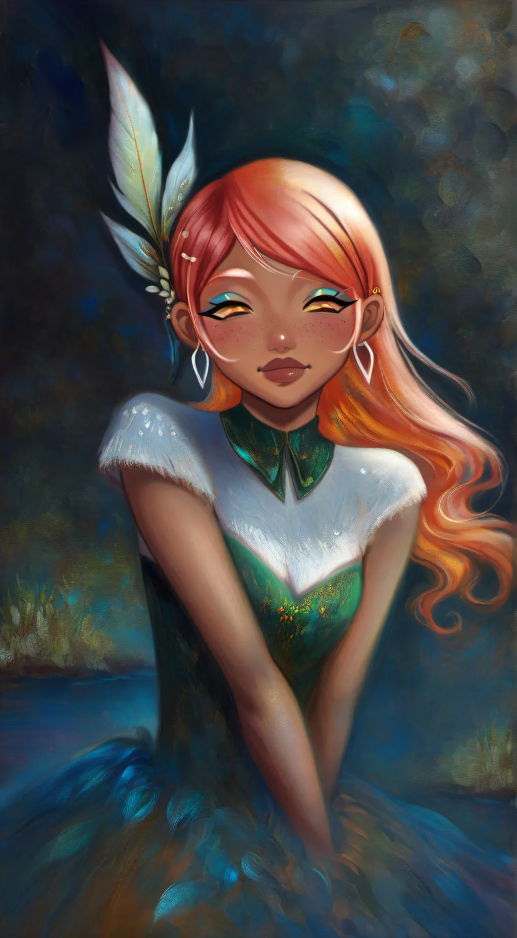 ai character: dekuzinha*eu* background