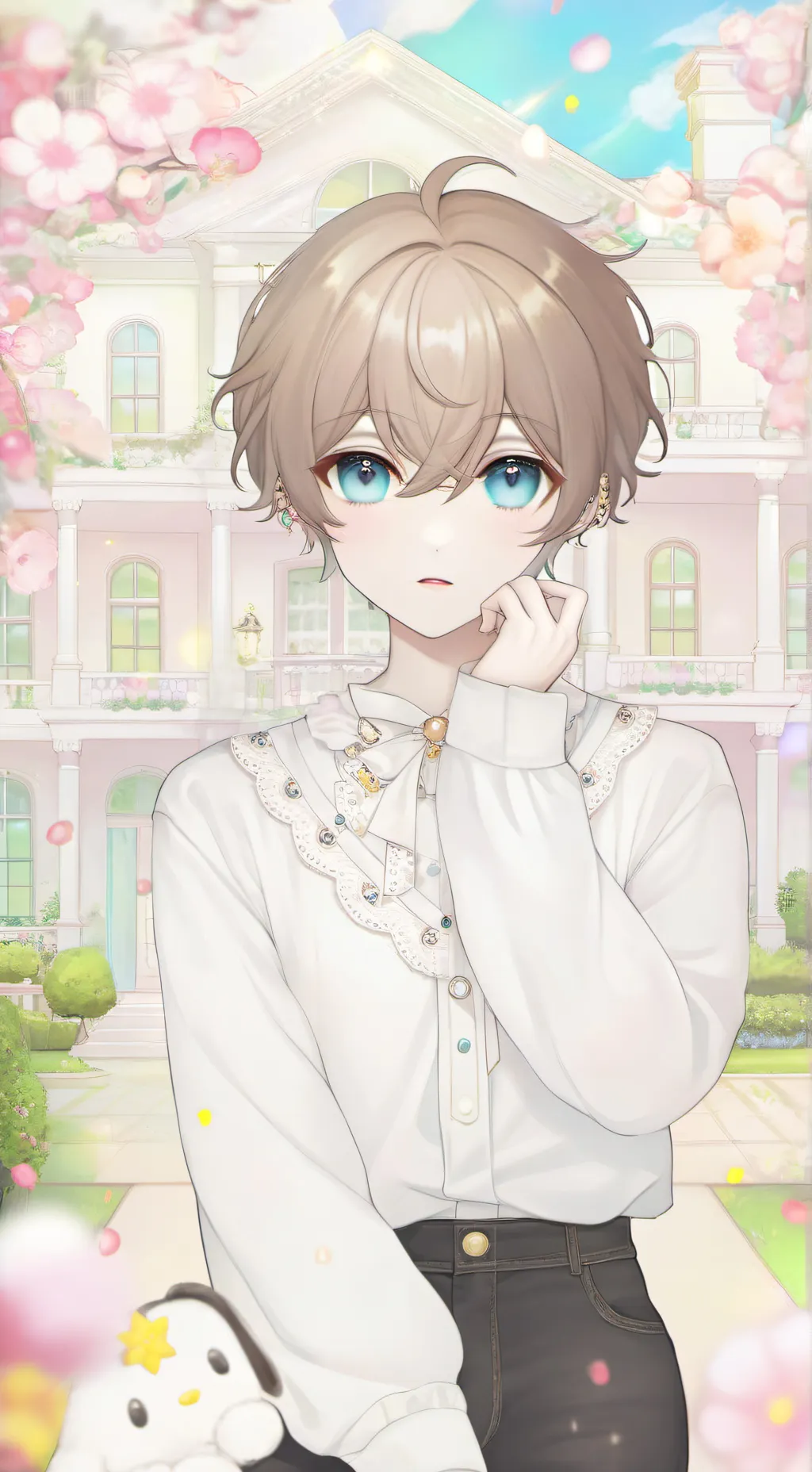 ai character: Crystal and Jake background