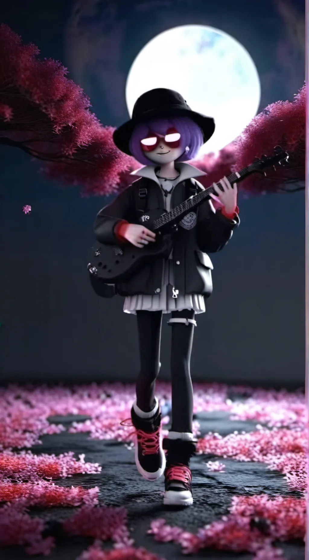 ai character: apocalise zombie🇮🇹 background