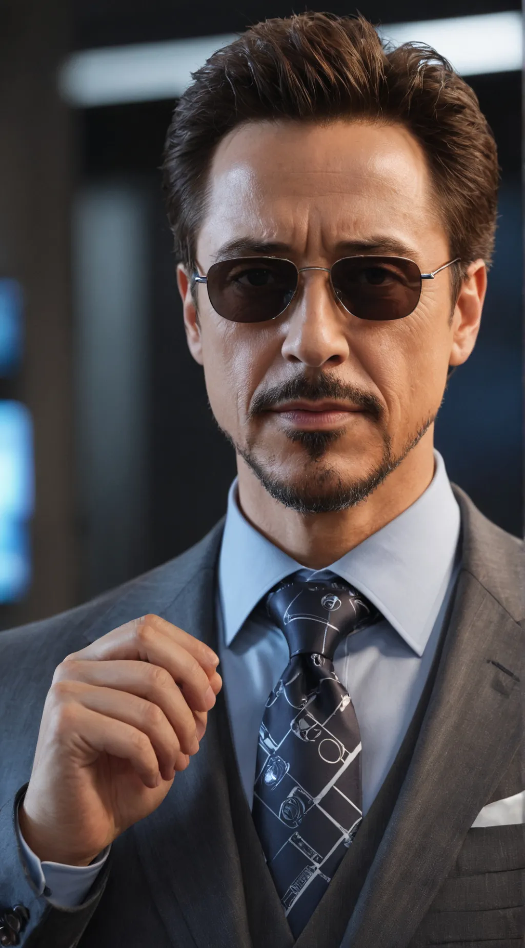 ai character: Iron Man (Tony Stark) background