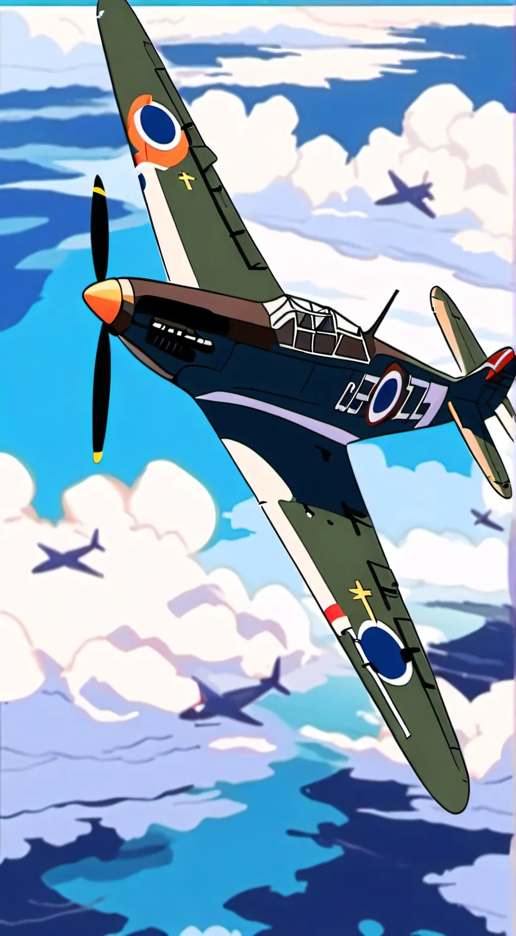 ai character: spitfire (again😭) background