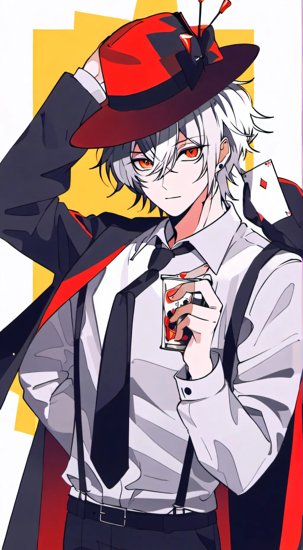 ai character: Lucifer/HH background