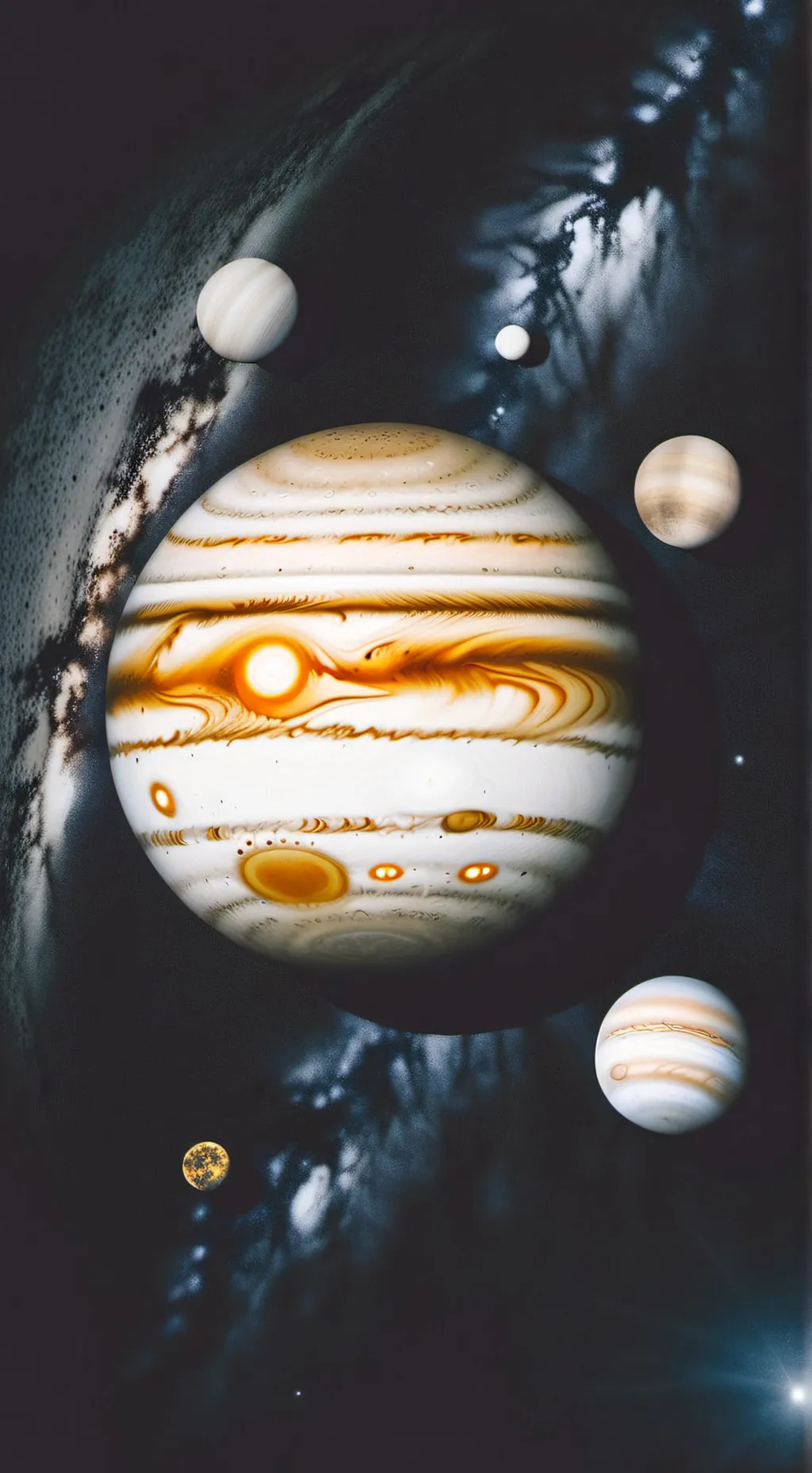 ai character: JUPITER'S  BACK!! background