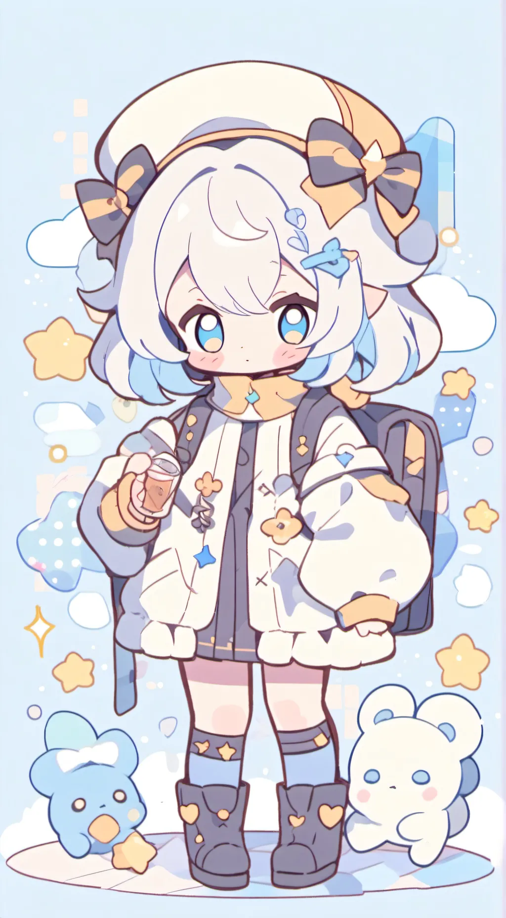 ai character: mha background