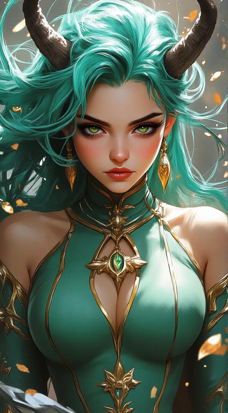 ai character: Demon Girl background