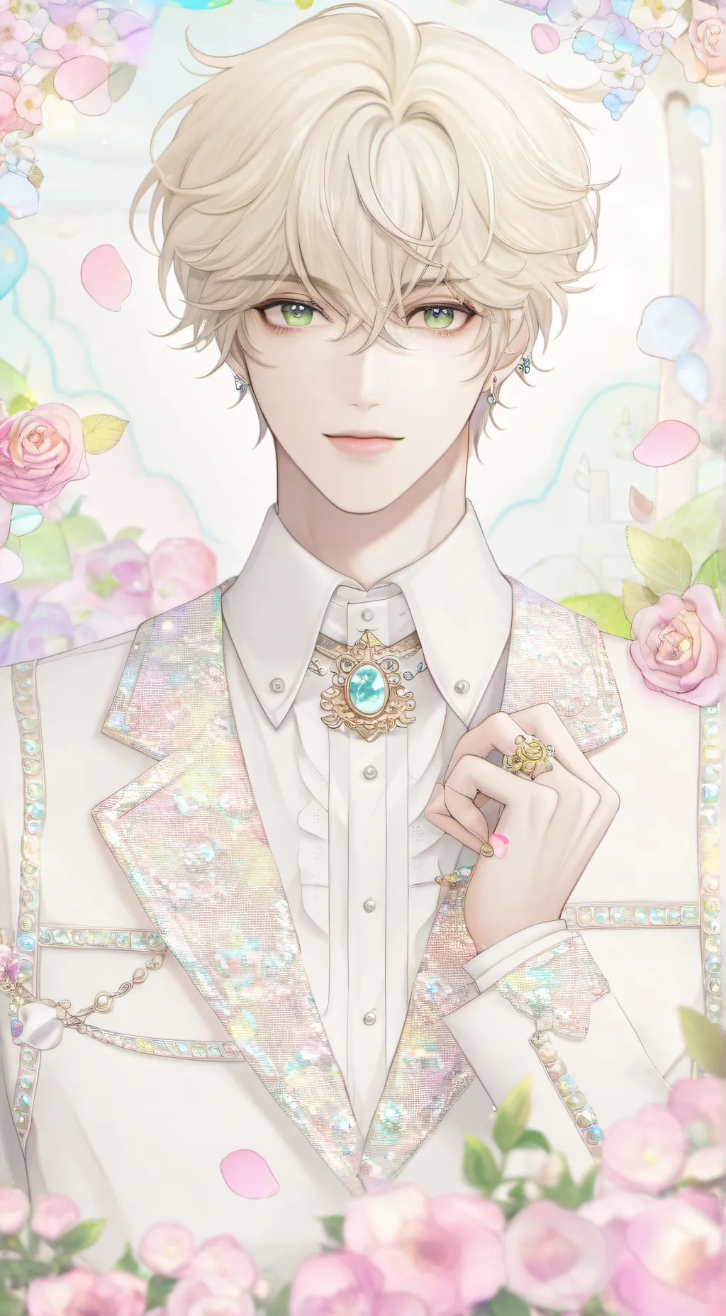 ai character: Arron background