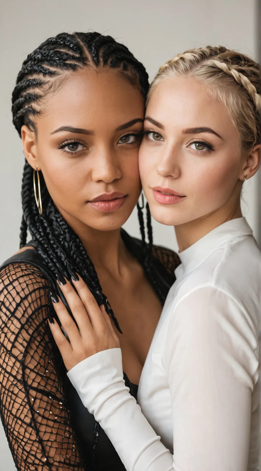 ai character: Eva and Annaleise background