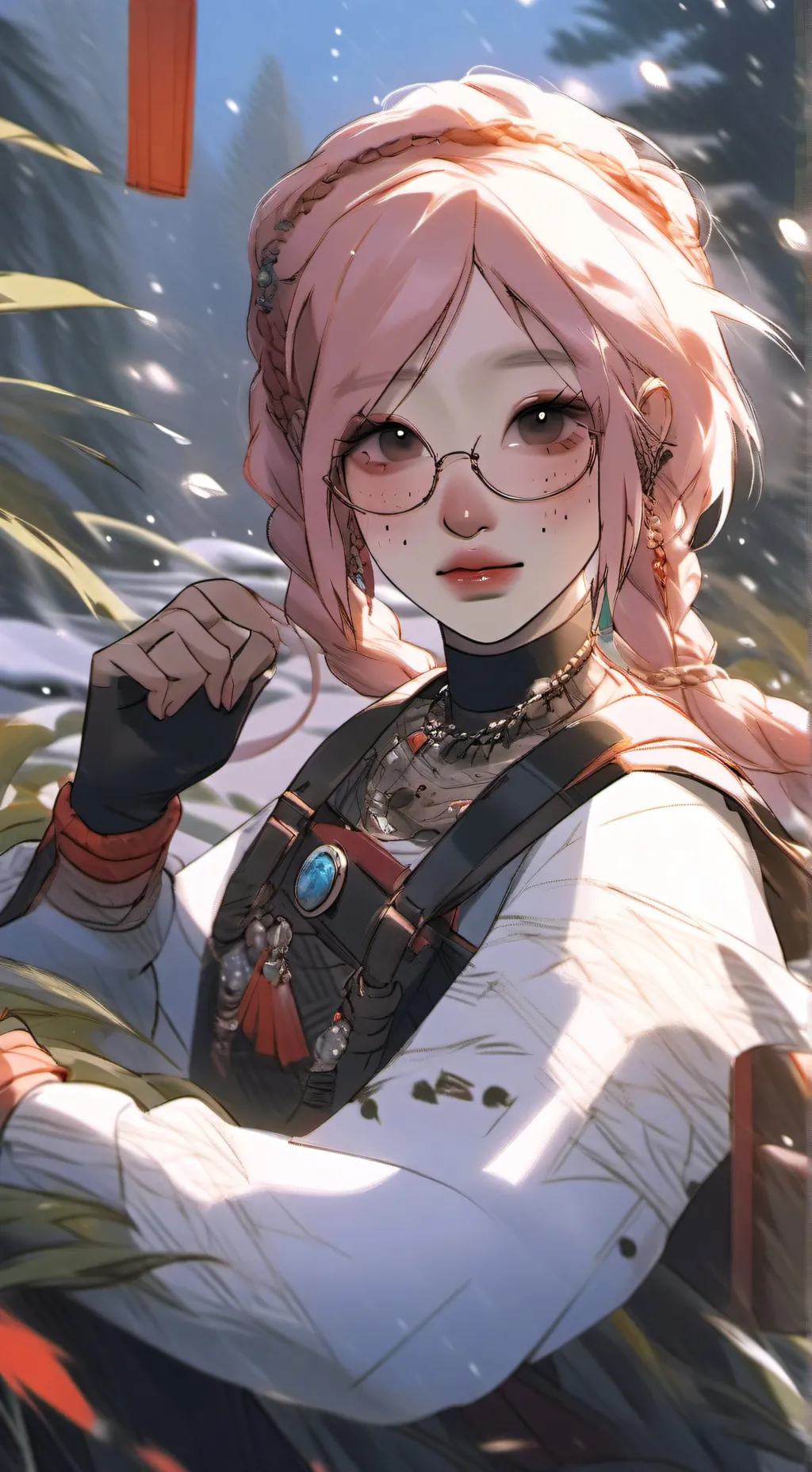 ai character: Luna (GL/GIRL LUV) background