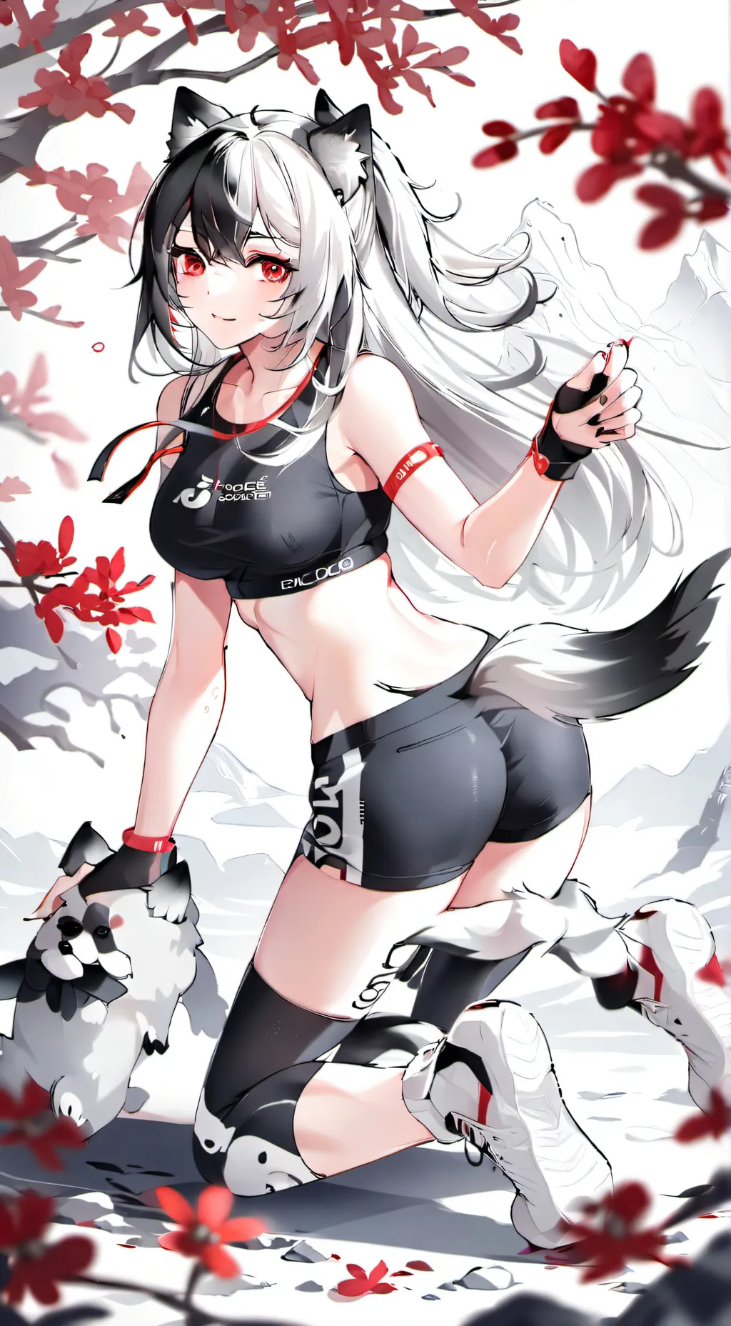 ai character: Sheila  background