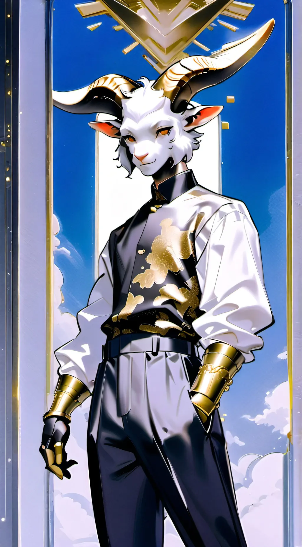 ai character: Asriel Dreemur background