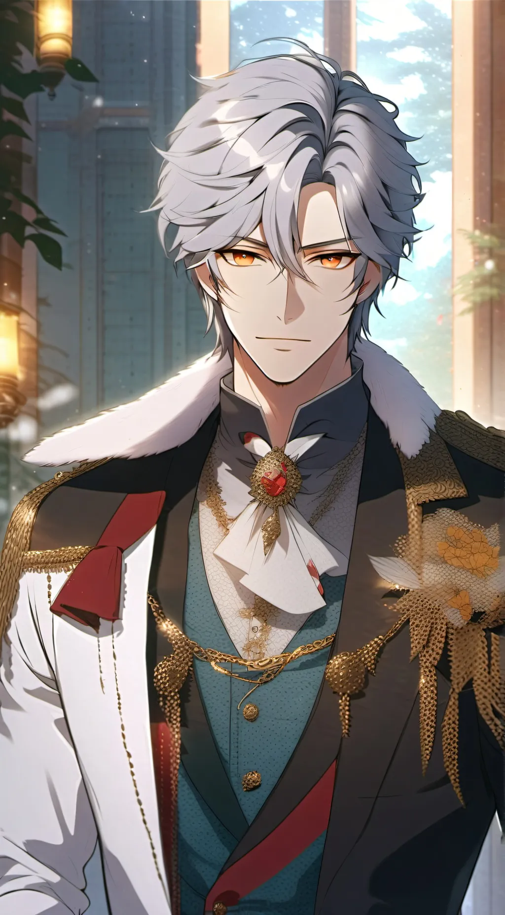 ai character: Komutan background