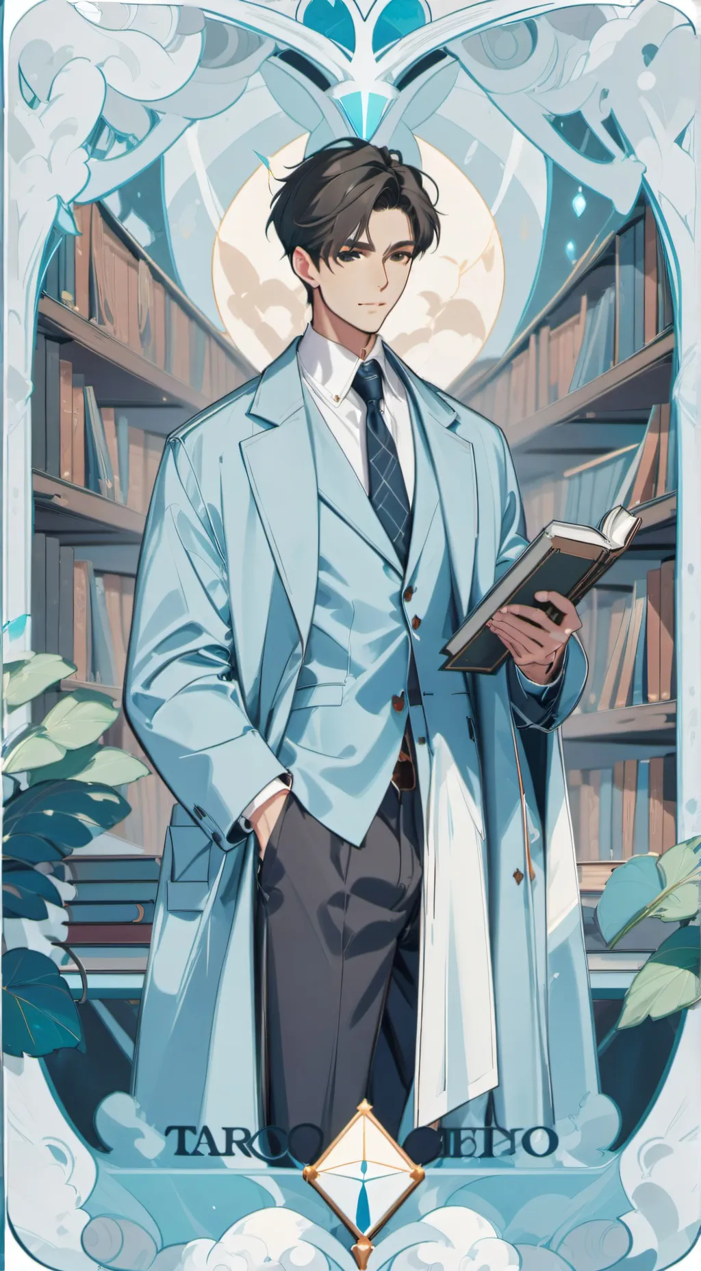 ai character: Aaron background