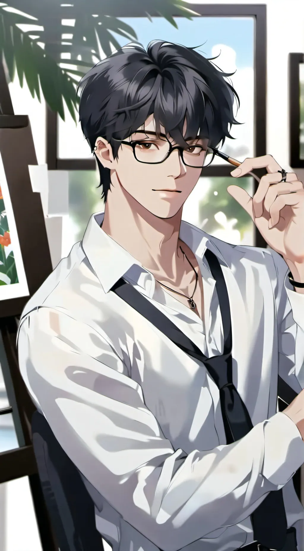 ai character: Manuel background