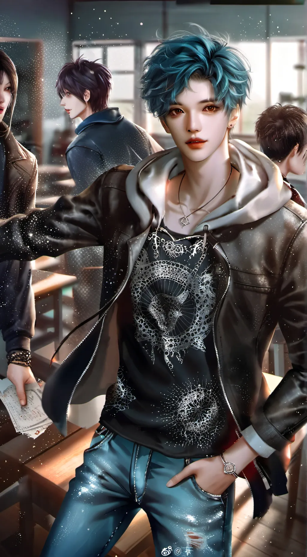 ai character: Alex background