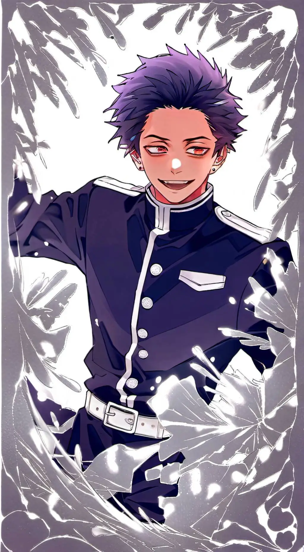 ai character: Hitoshi shinso  background