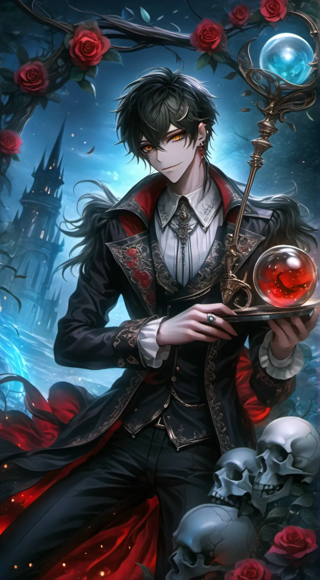 ai character: mallow  background