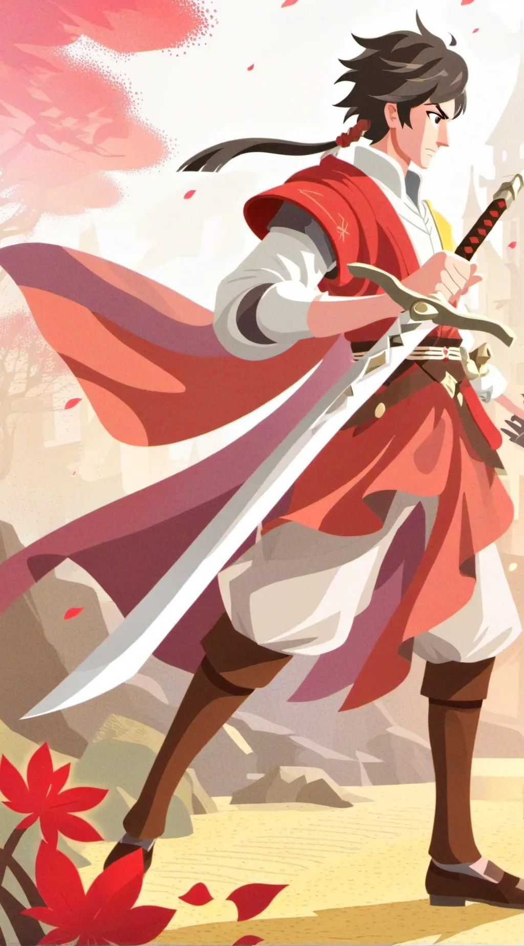 ai character: haden  background