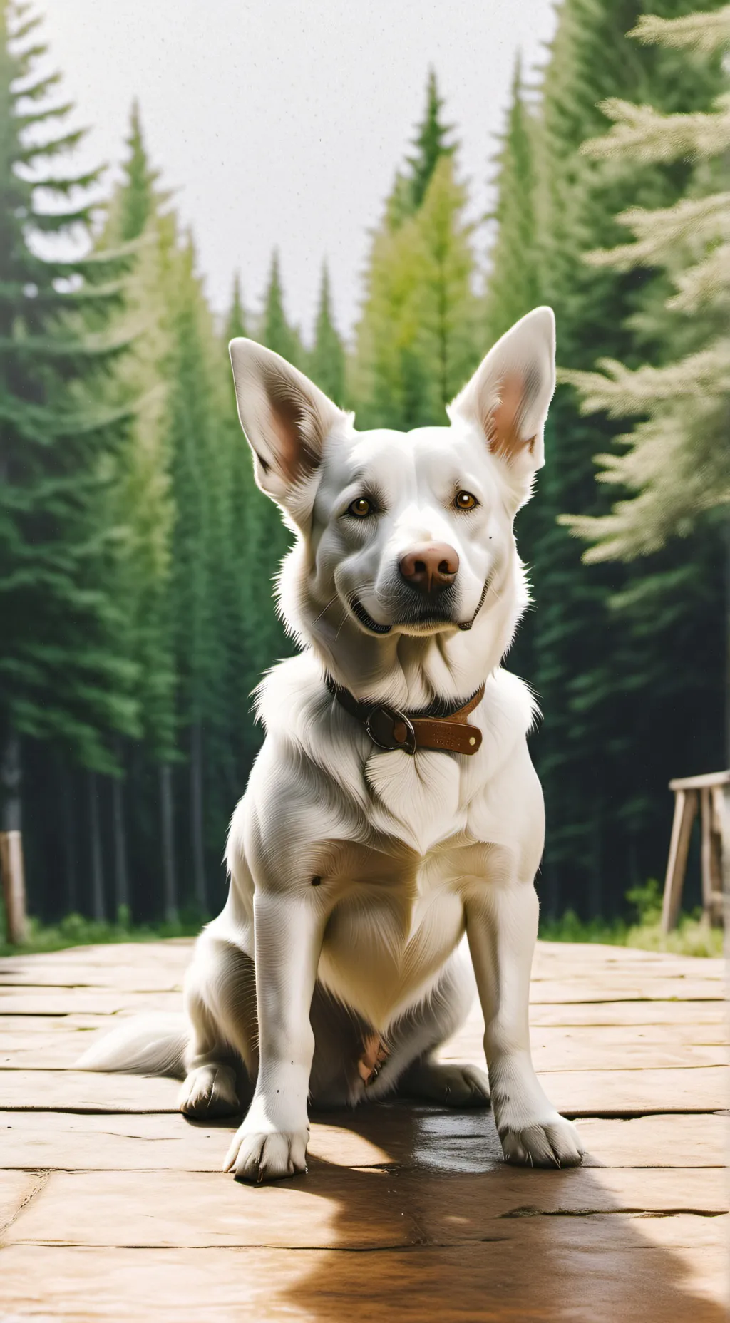 ai character: Talk dog background